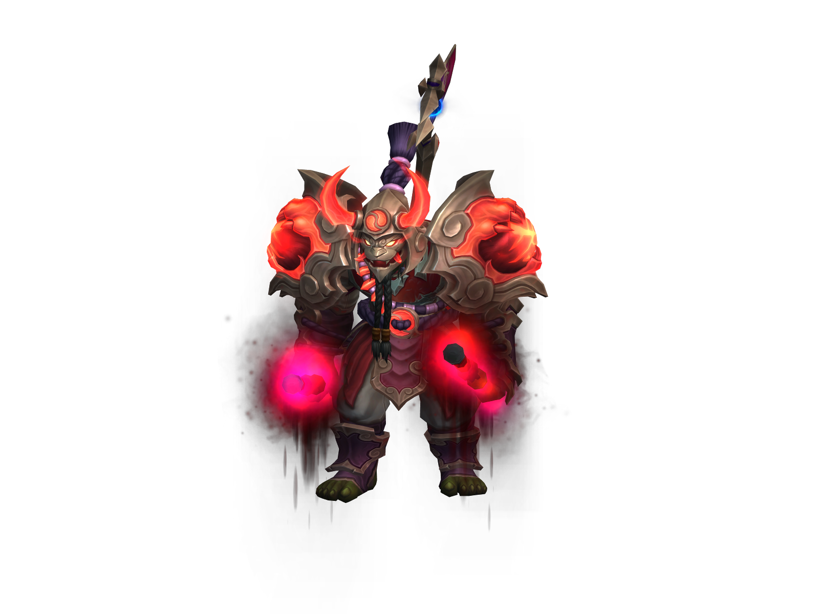 Anihc 3D character render