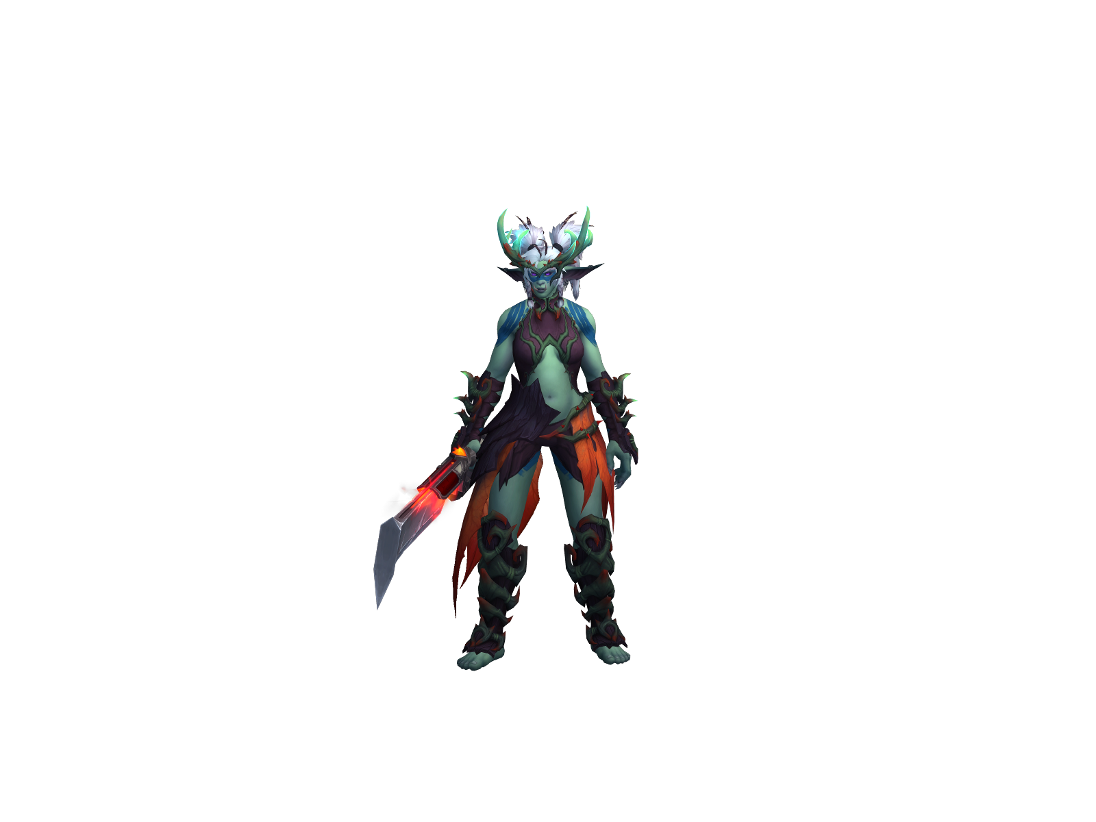 Yuremane 3D character render