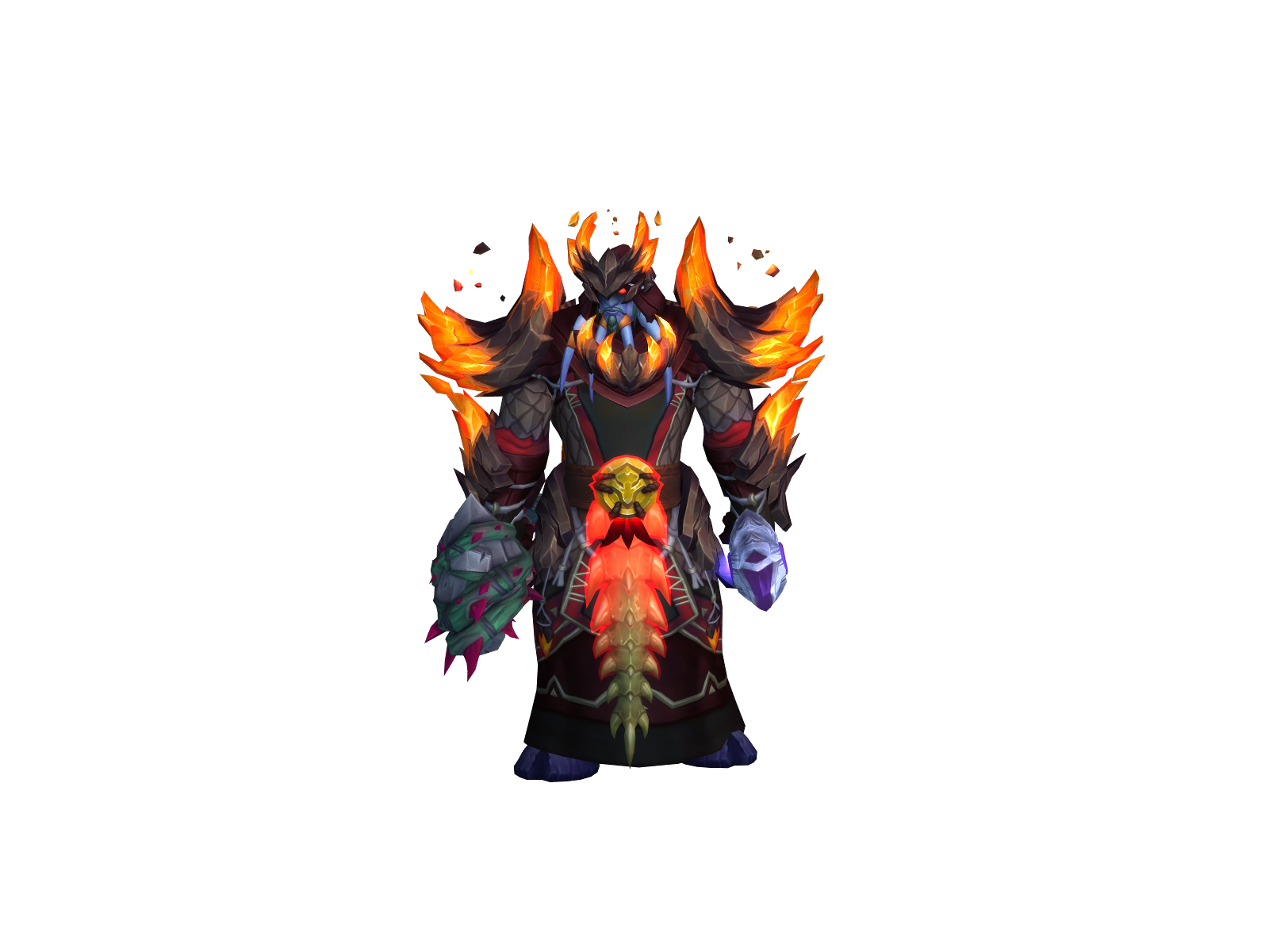 Rike 3D character render