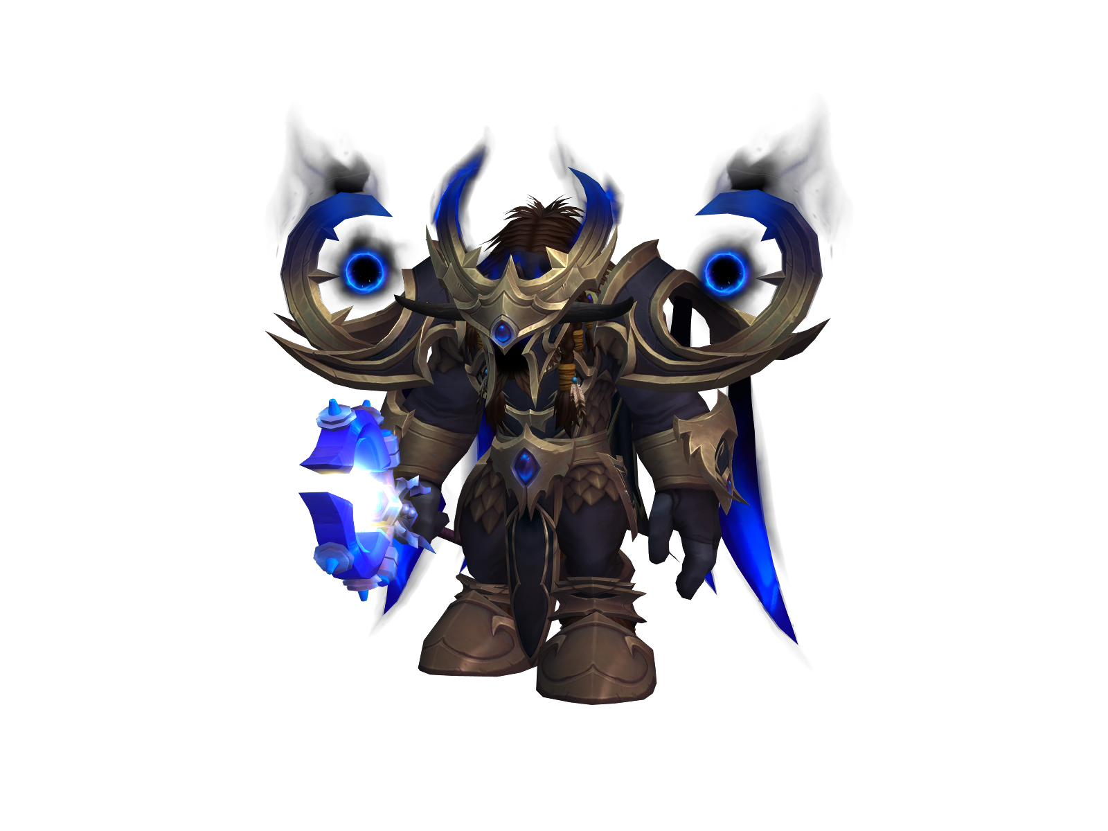 Cacadeltoro 3D character render