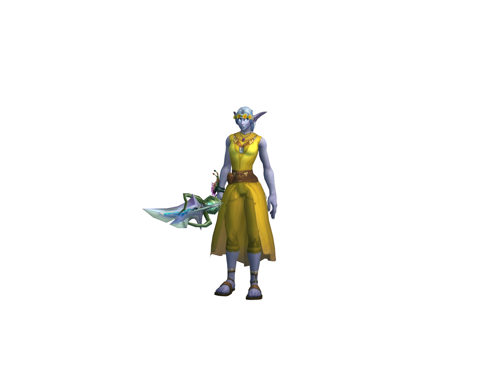 Marù 3D character render