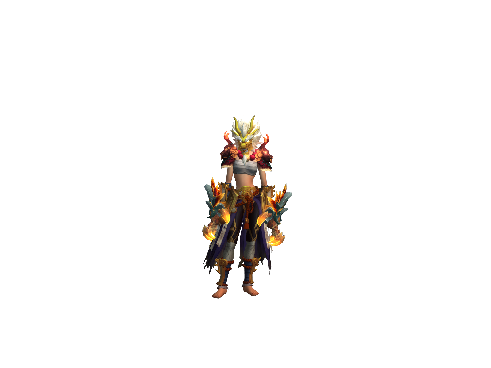 Borí 3D character render