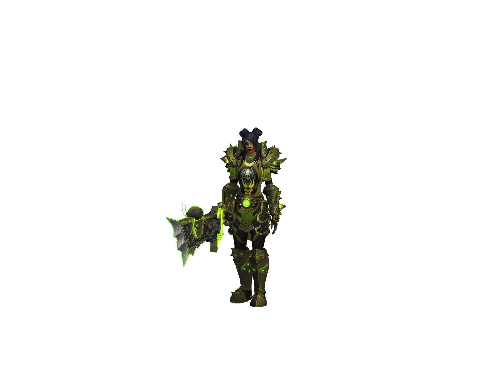 Poonix 3D character render