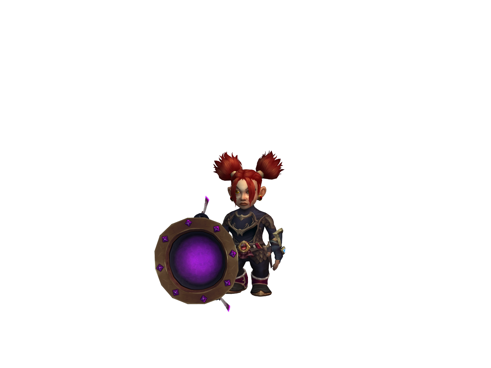 Poppedchery 3D character render