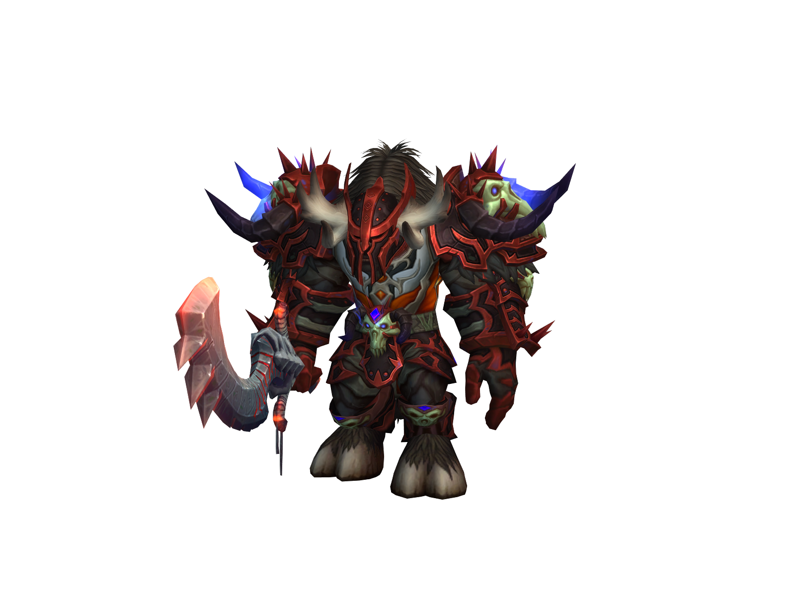 Necroflex 3D character render