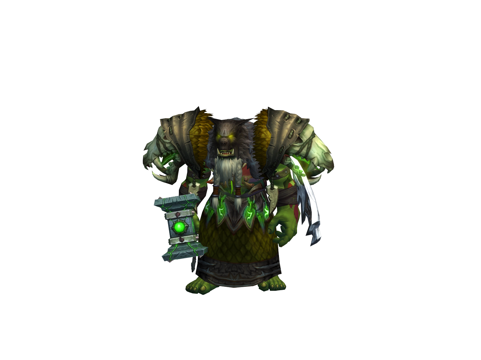 Aguachile 3D character render