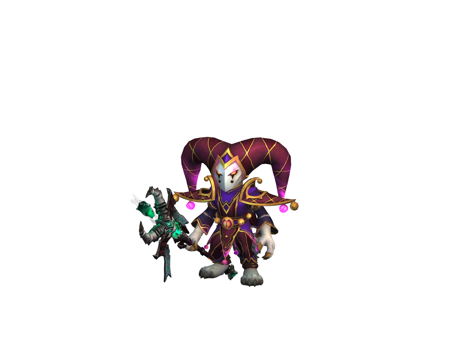 Tinyratman 3D character render