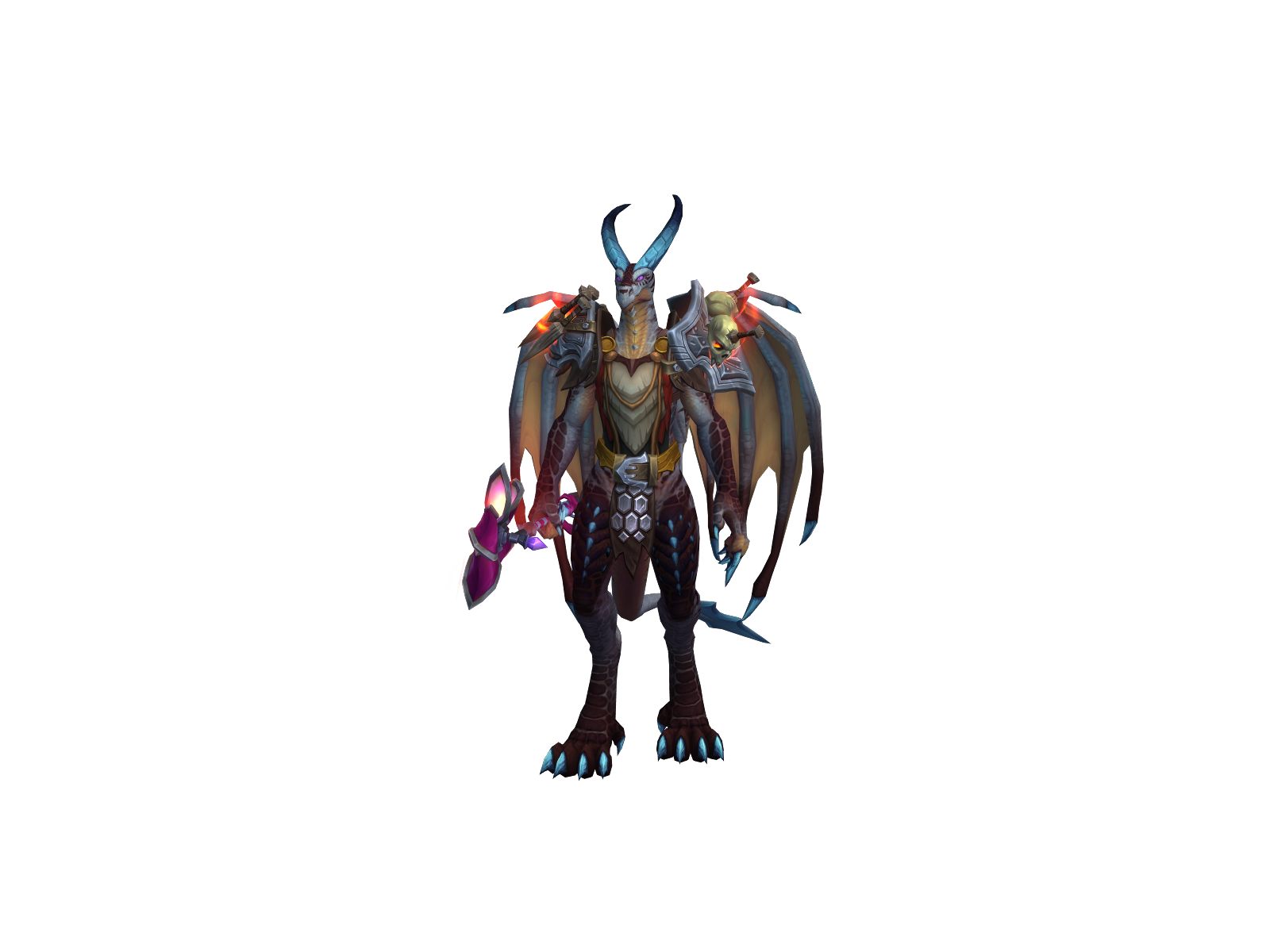 Nishandroz 3D character render