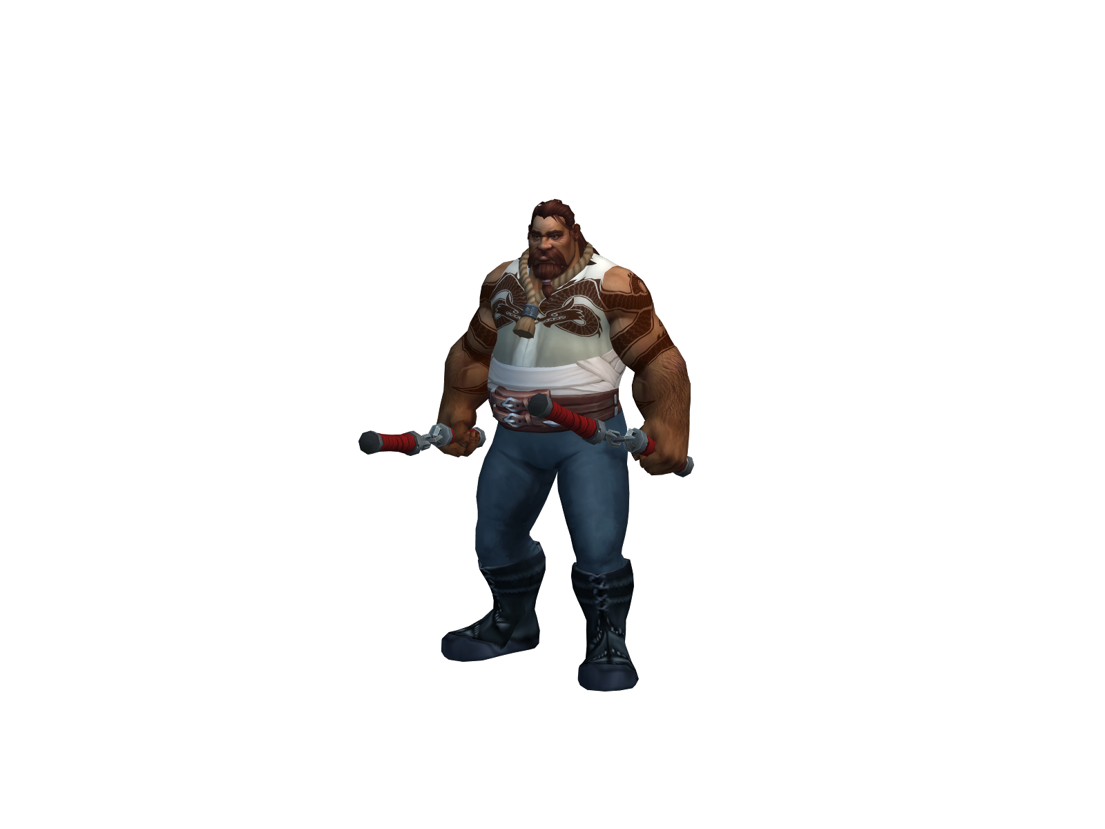 Leetowsky 3D character render