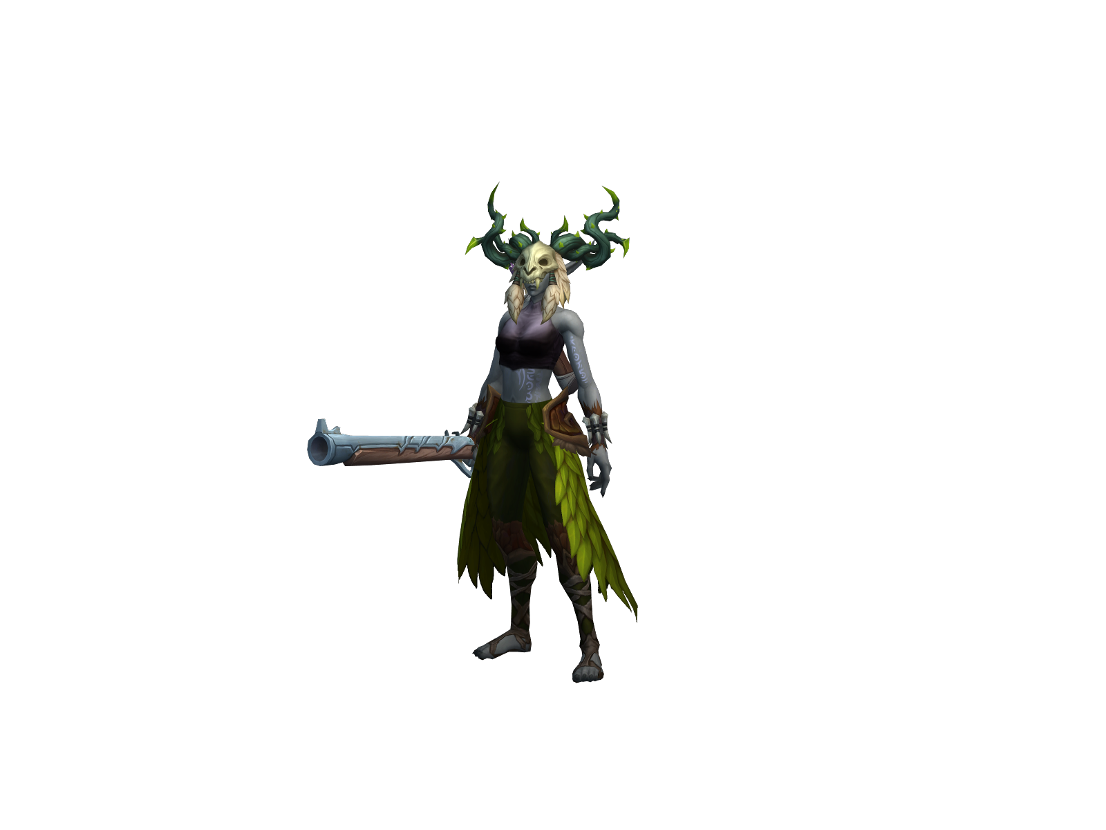 Shaladrassíl 3D character render