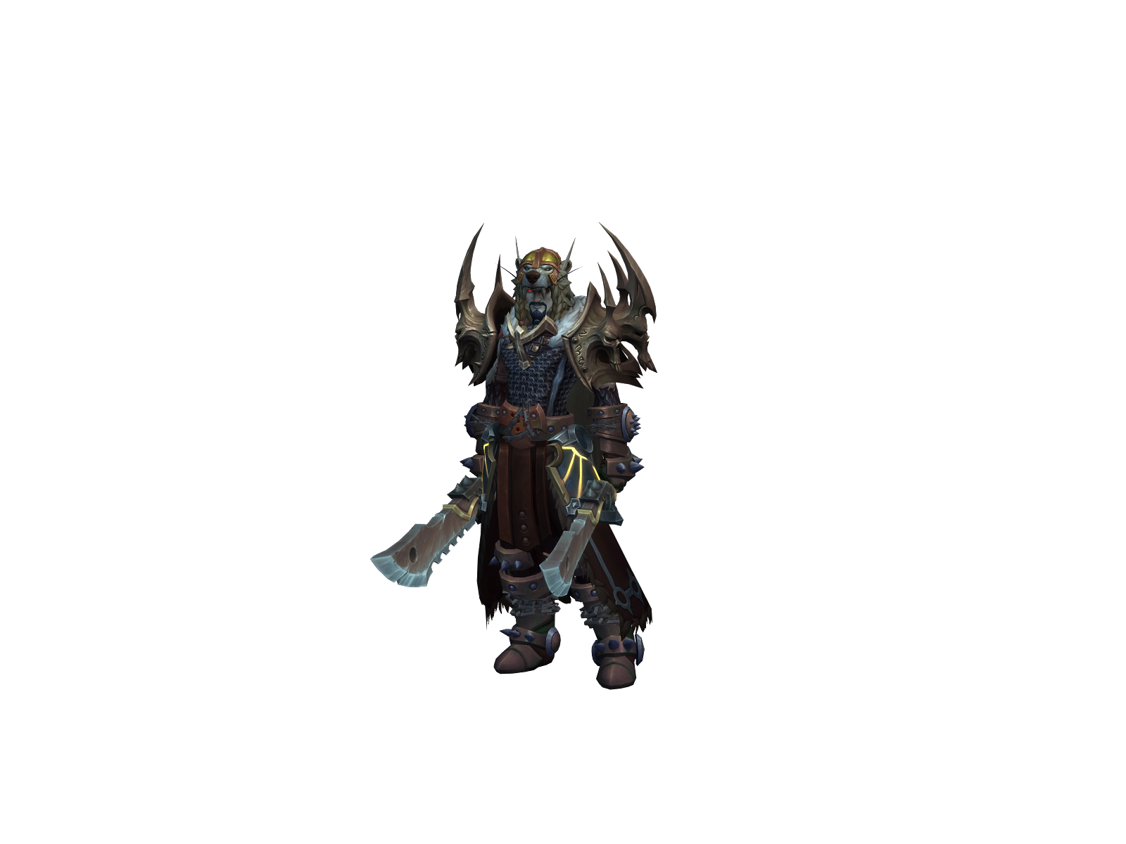 Drawnrage 3D character render