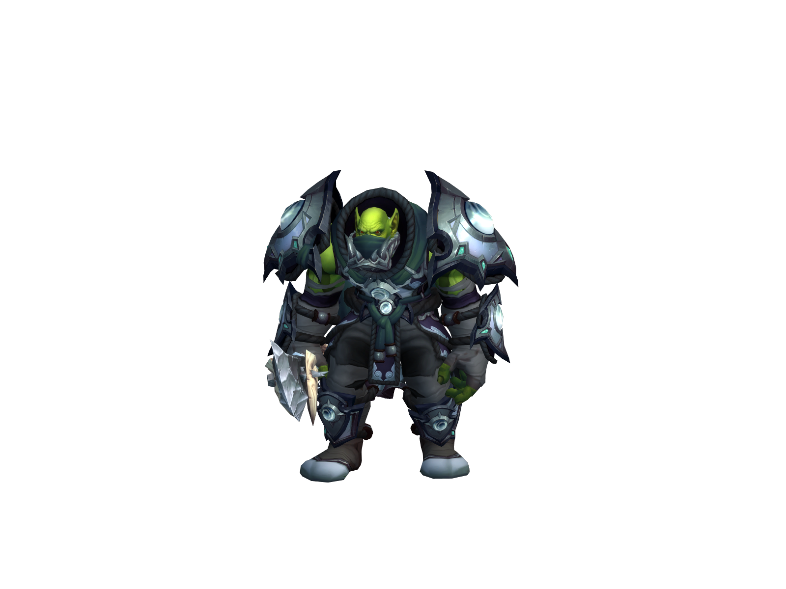 Seamerita 3D character render