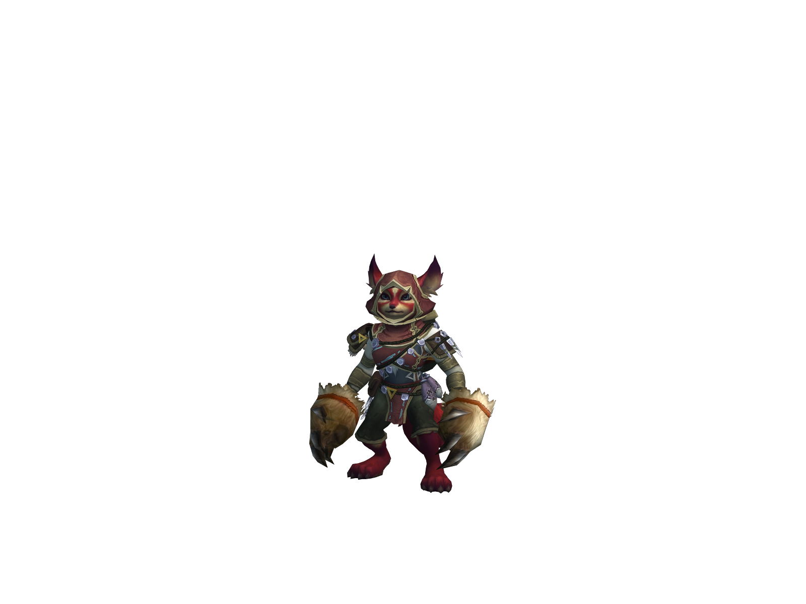 Lophii 3D character render