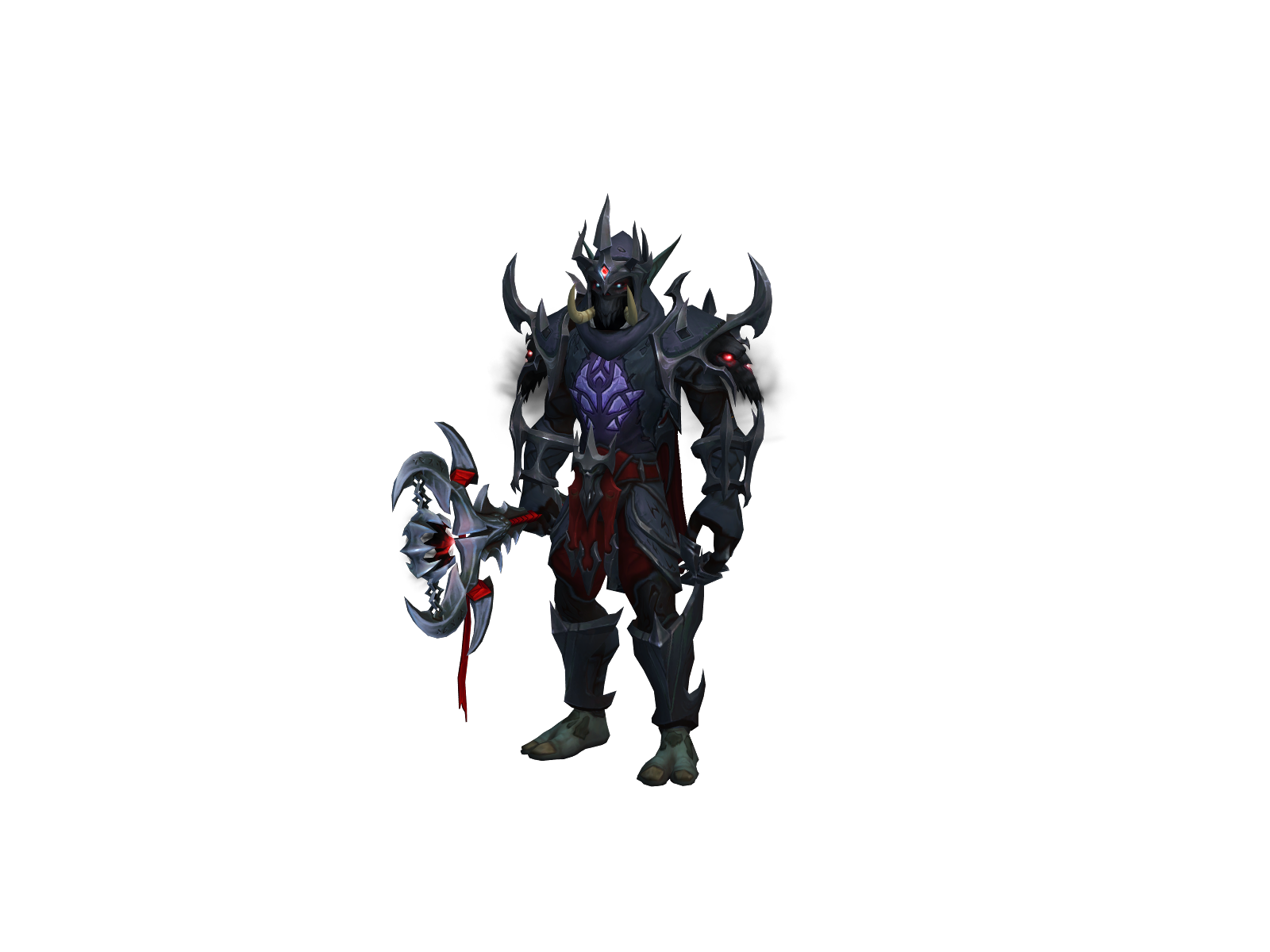 Goloanaj 3D character render