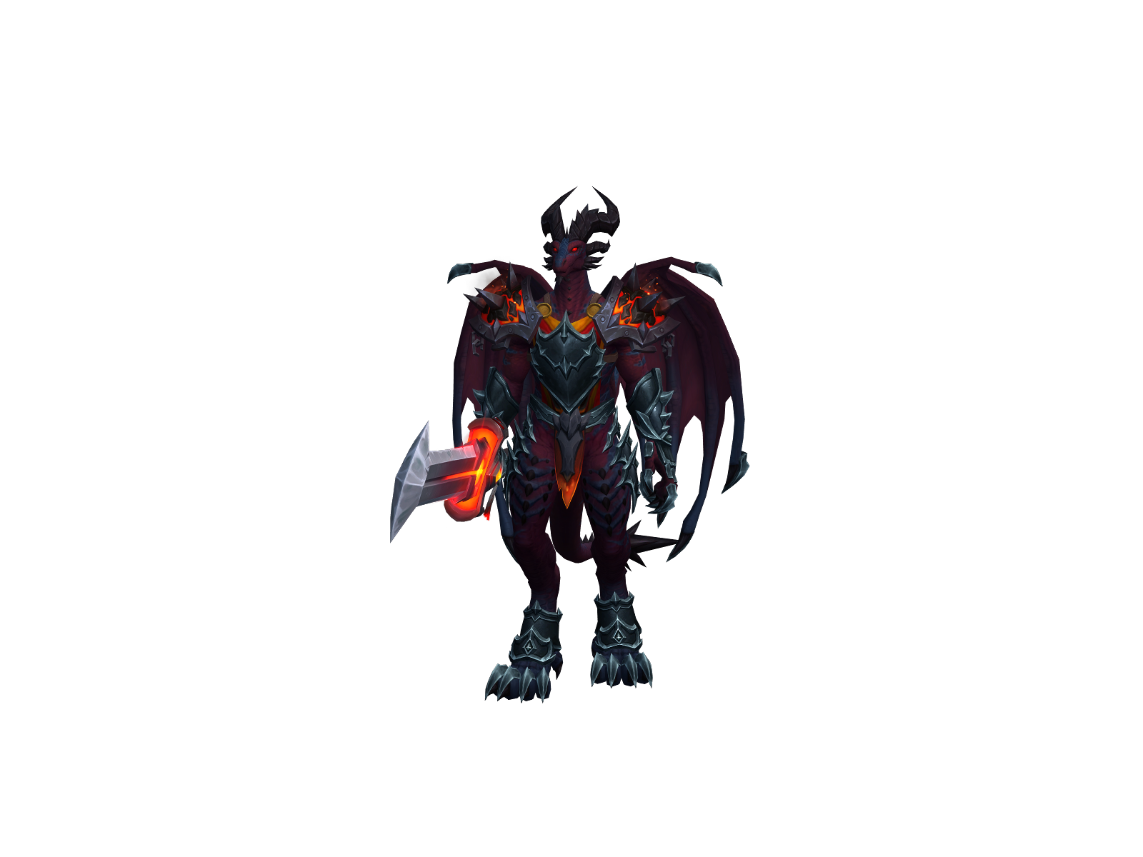 Evokevoltean 3D character render