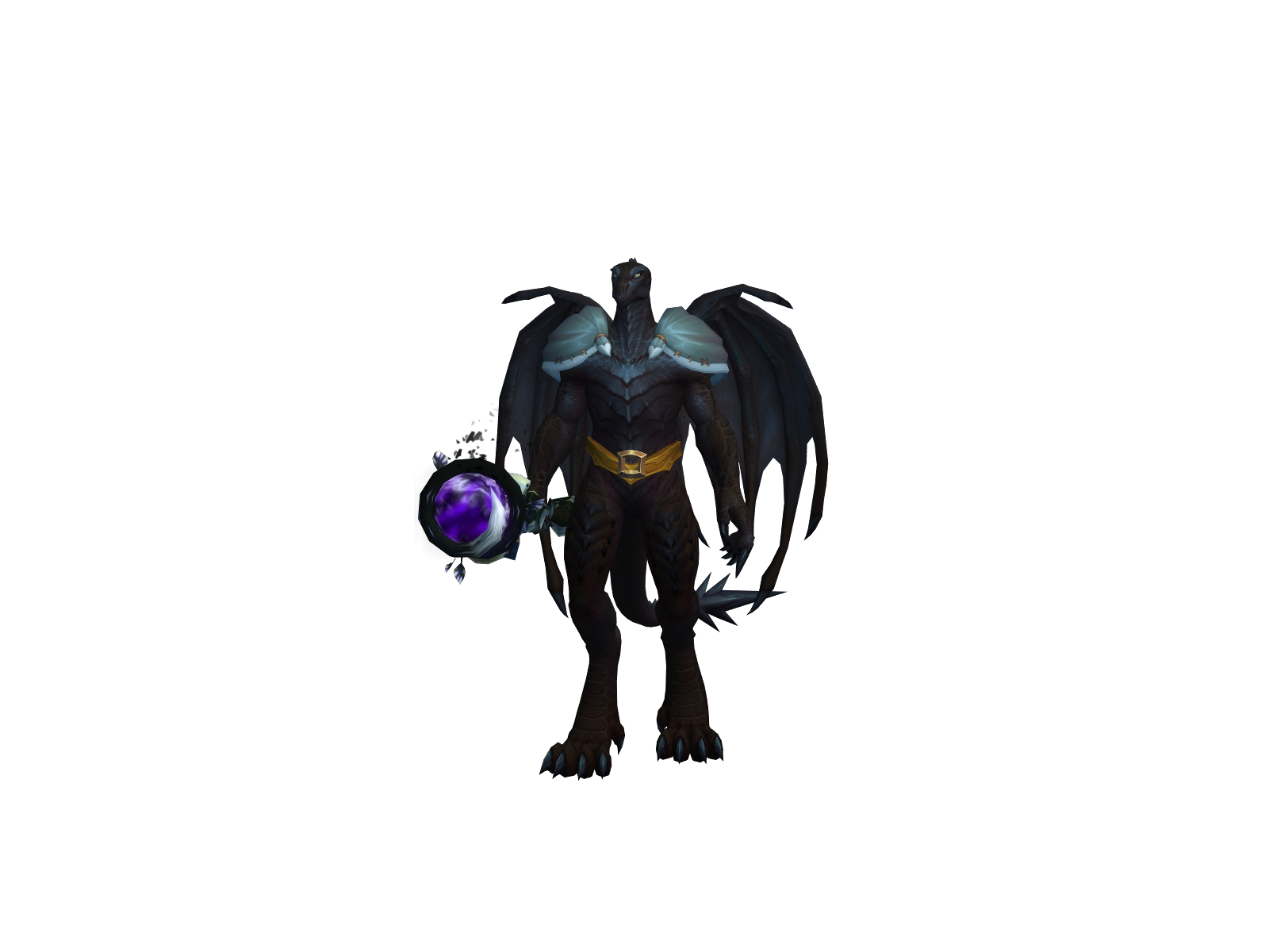 Bád 3D character render