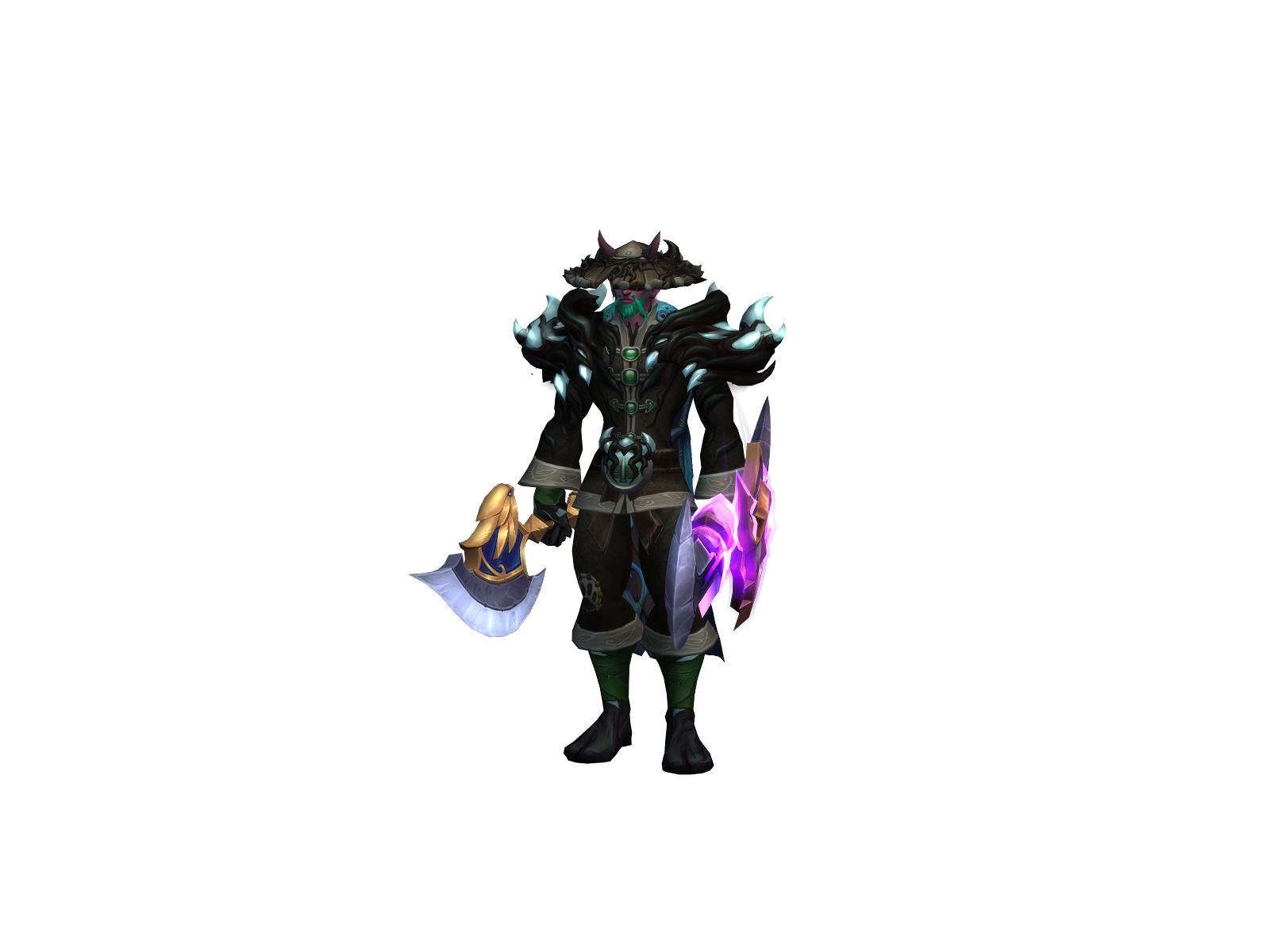 Sixpo 3D character render