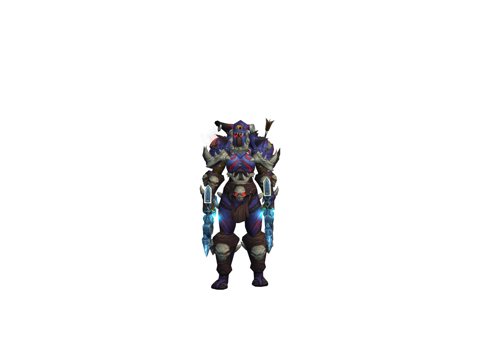Tenébrous 3D character render