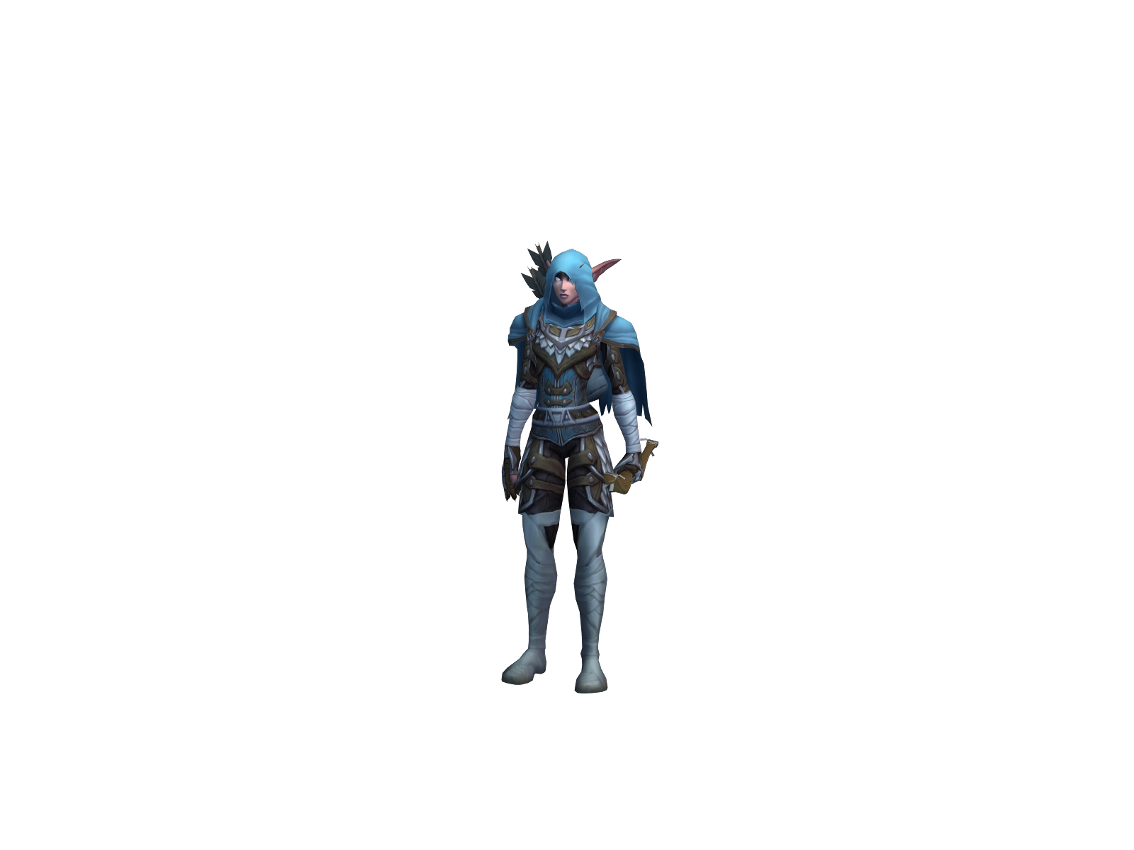 Zerocu 3D character render