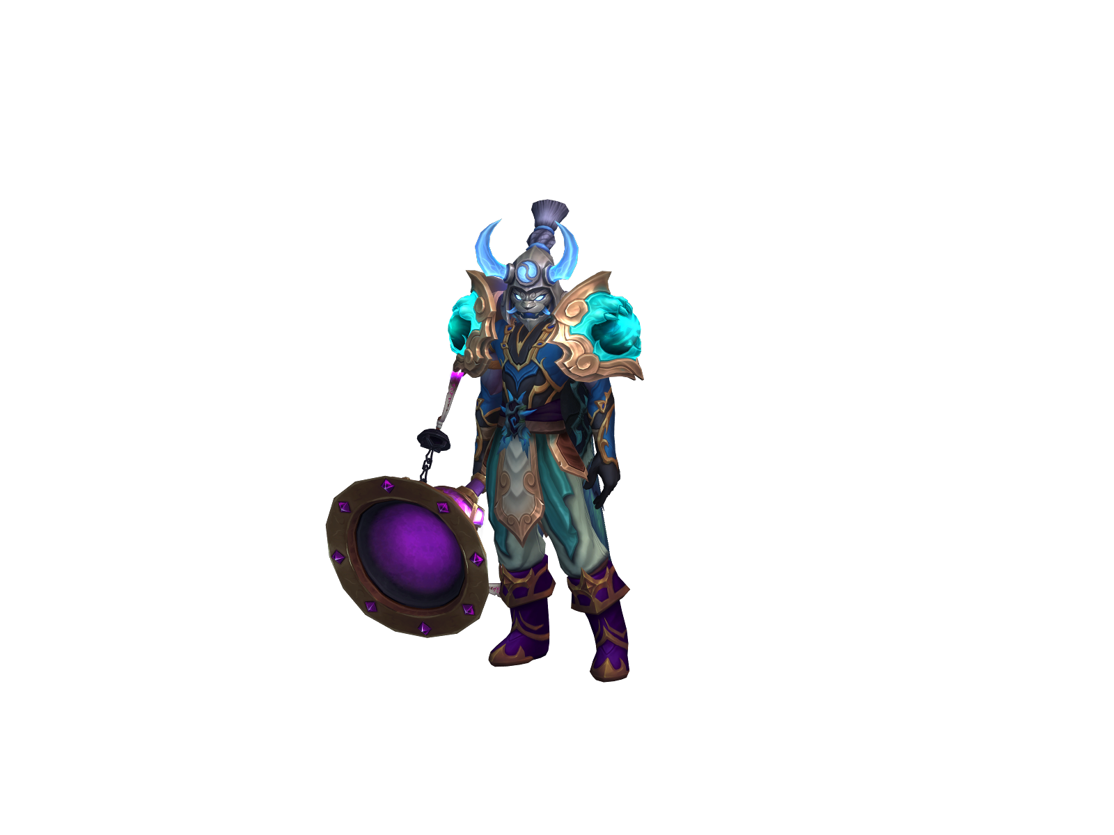 Ákáza 3D character render