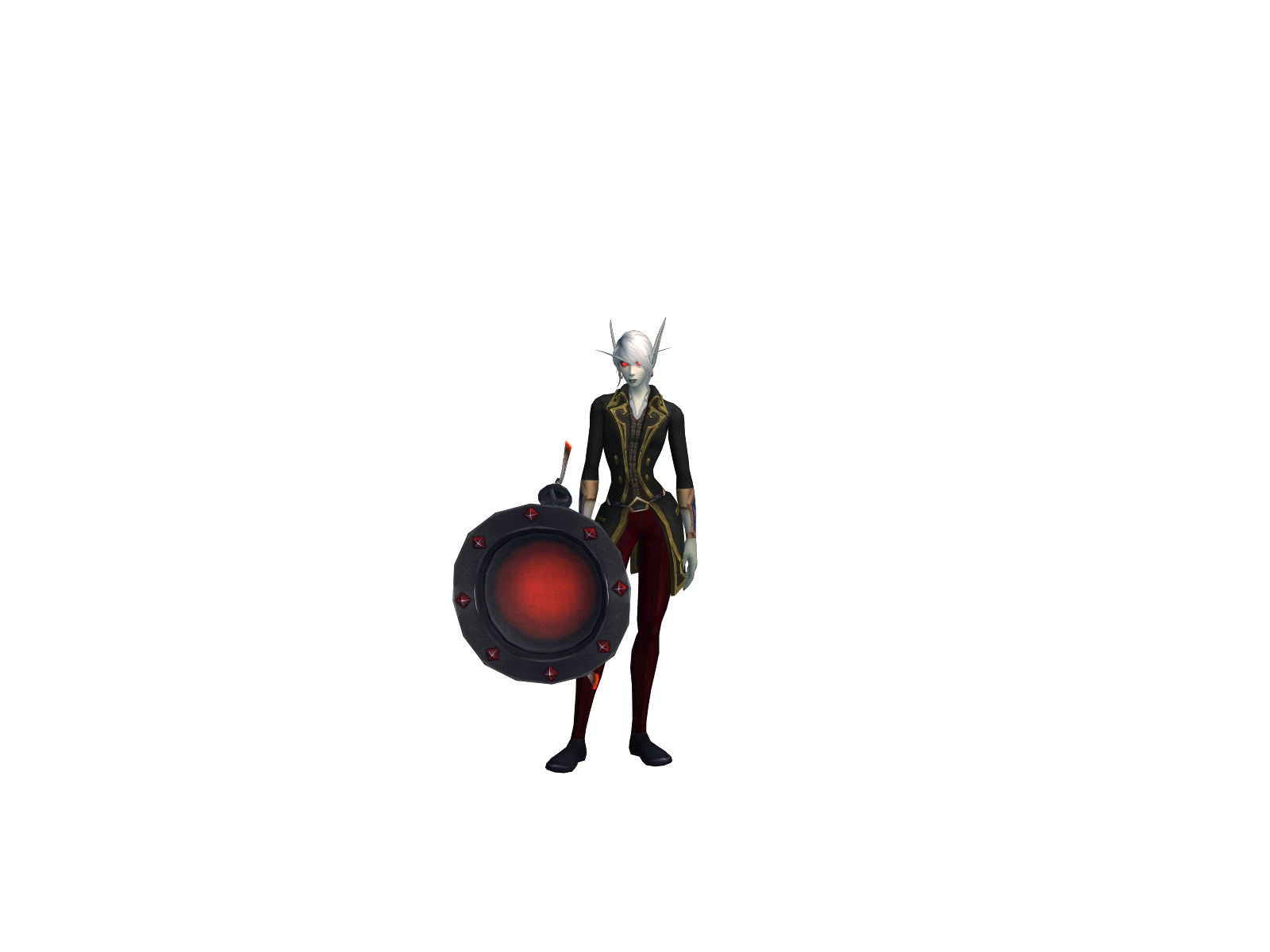 Hojal 3D character render