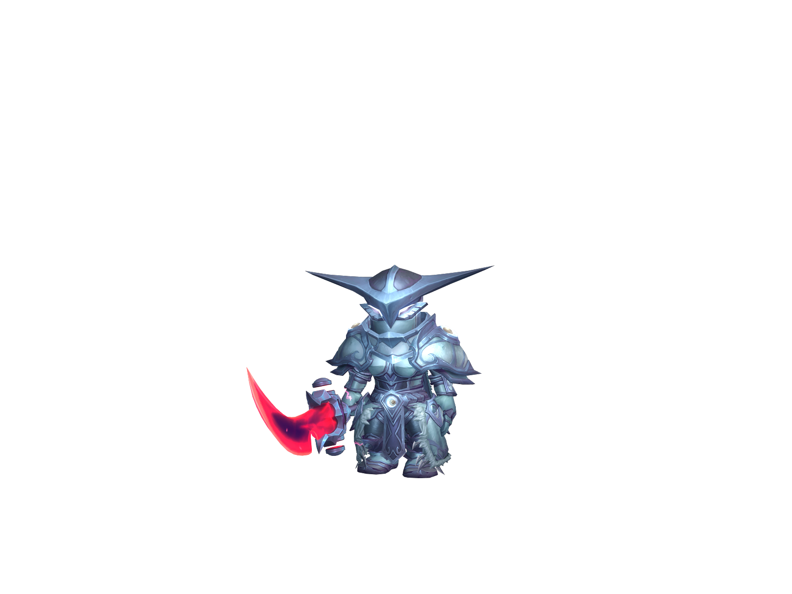 Minipunch 3D character render