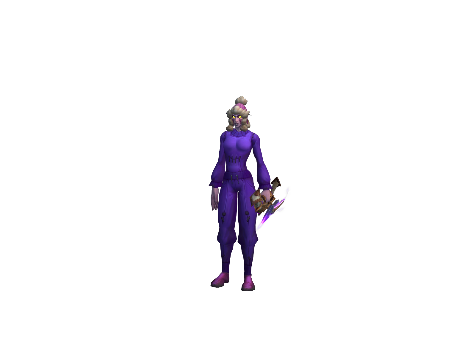 Grohada 3D character render