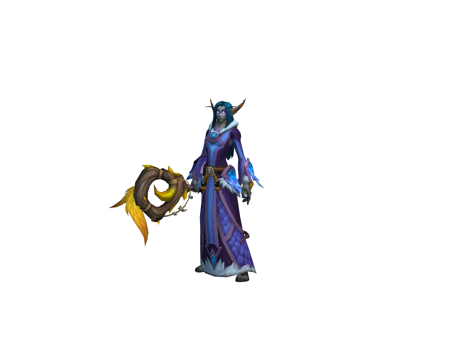 Wispodeath 3D character render