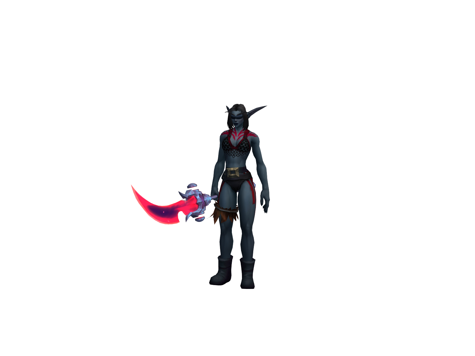 Huonanuon 3D character render