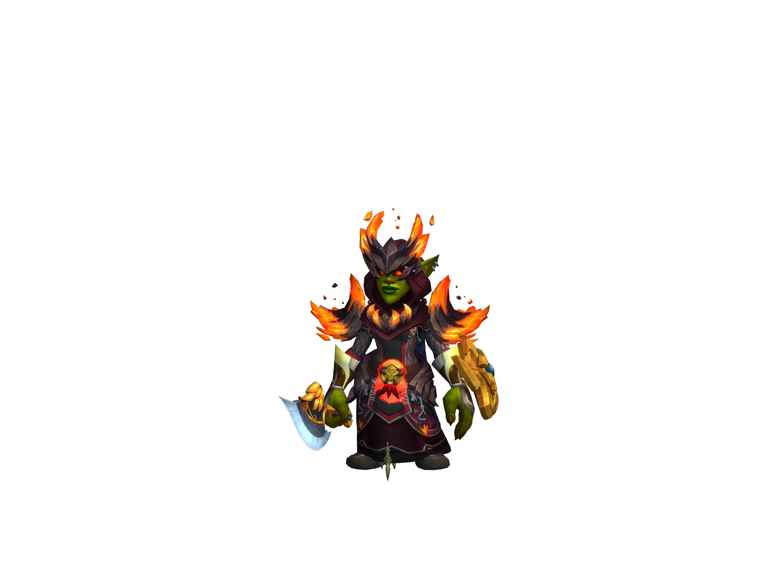 Blzzie 3D character render