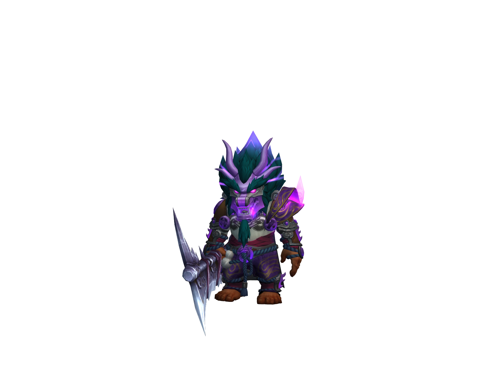Damiumiao 3D character render