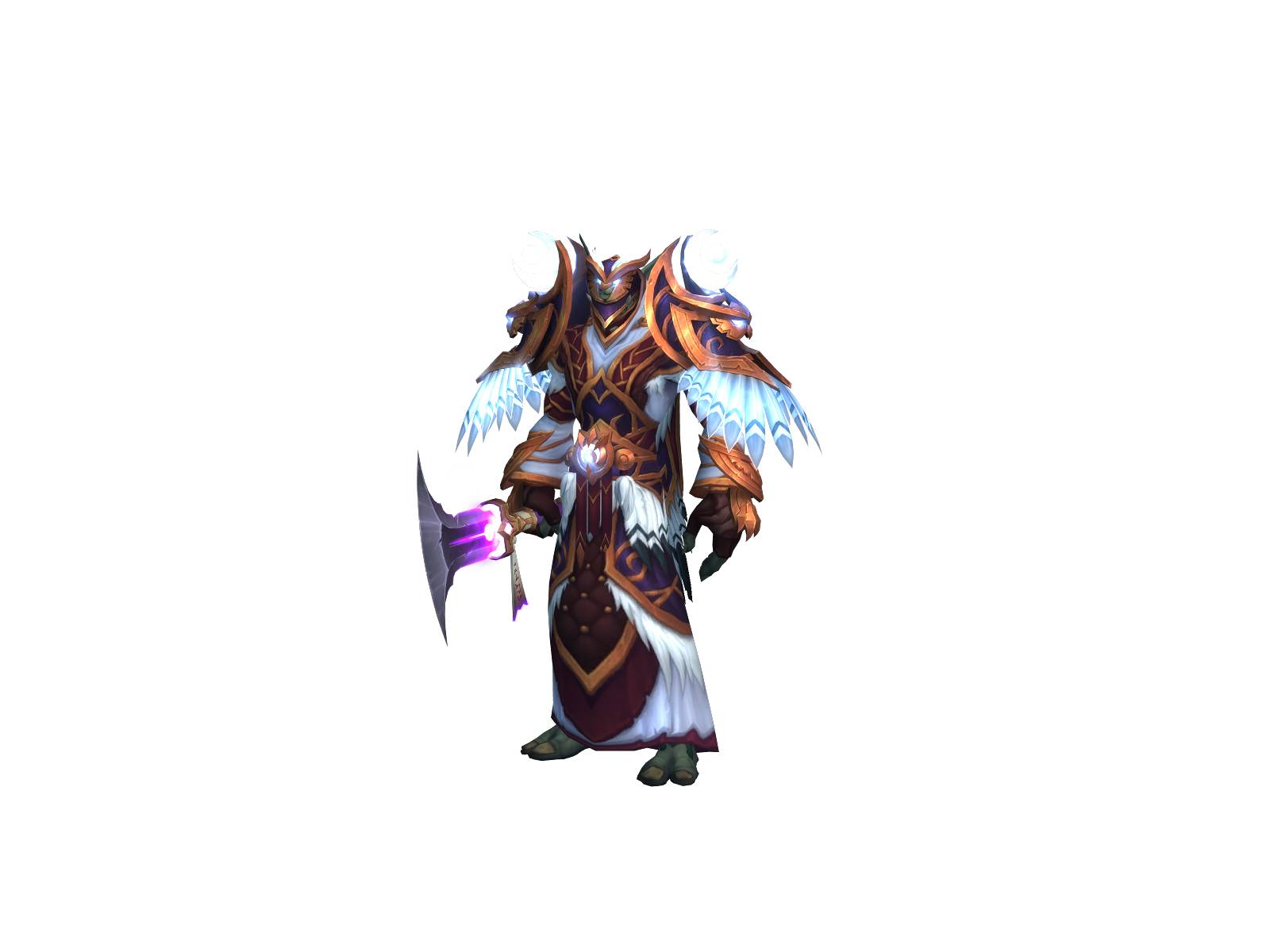 Delamayne 3D character render