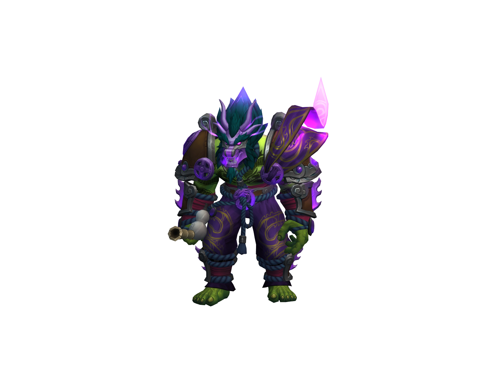 Pílk 3D character render