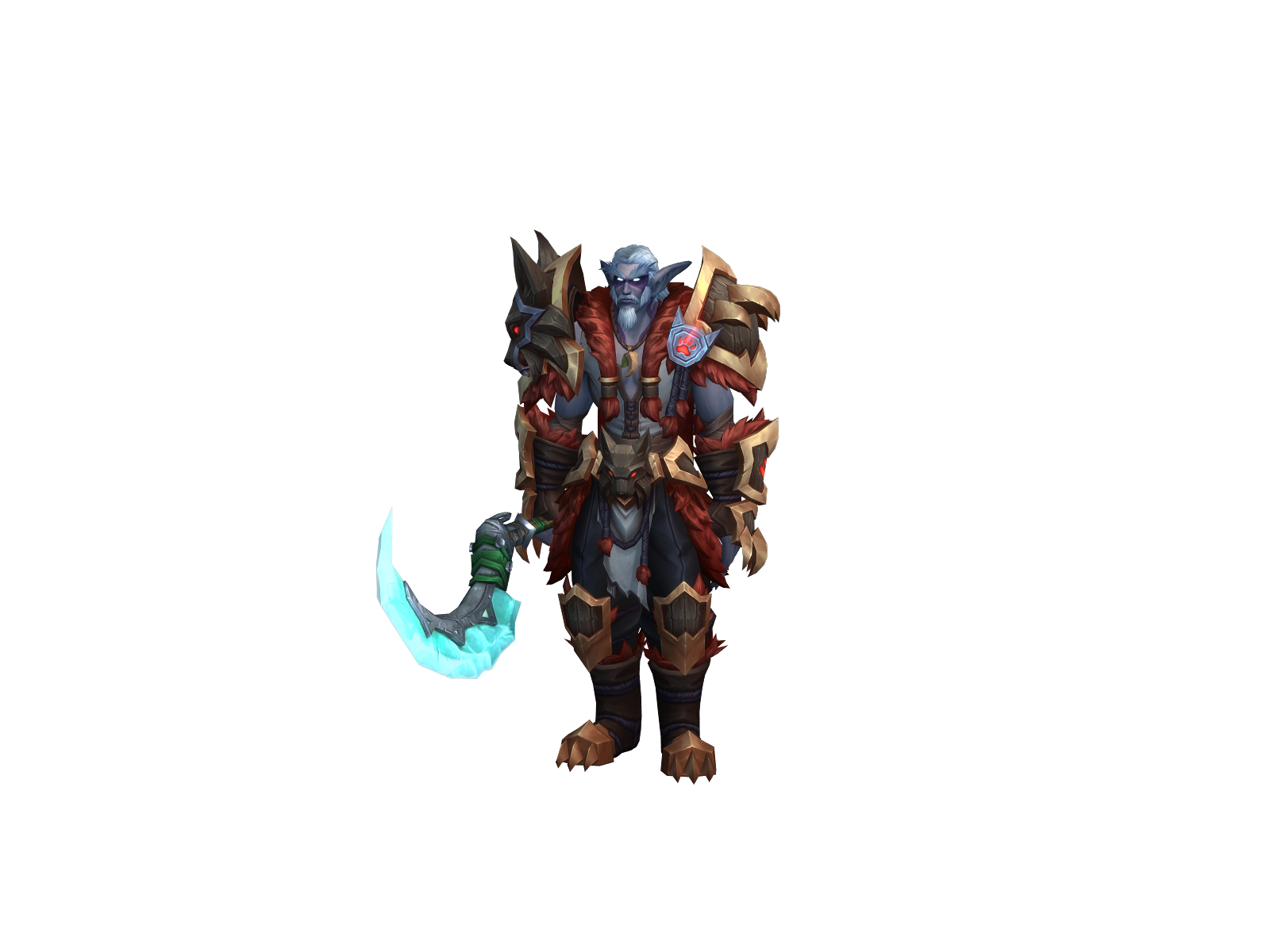 Tuchalla 3D character render