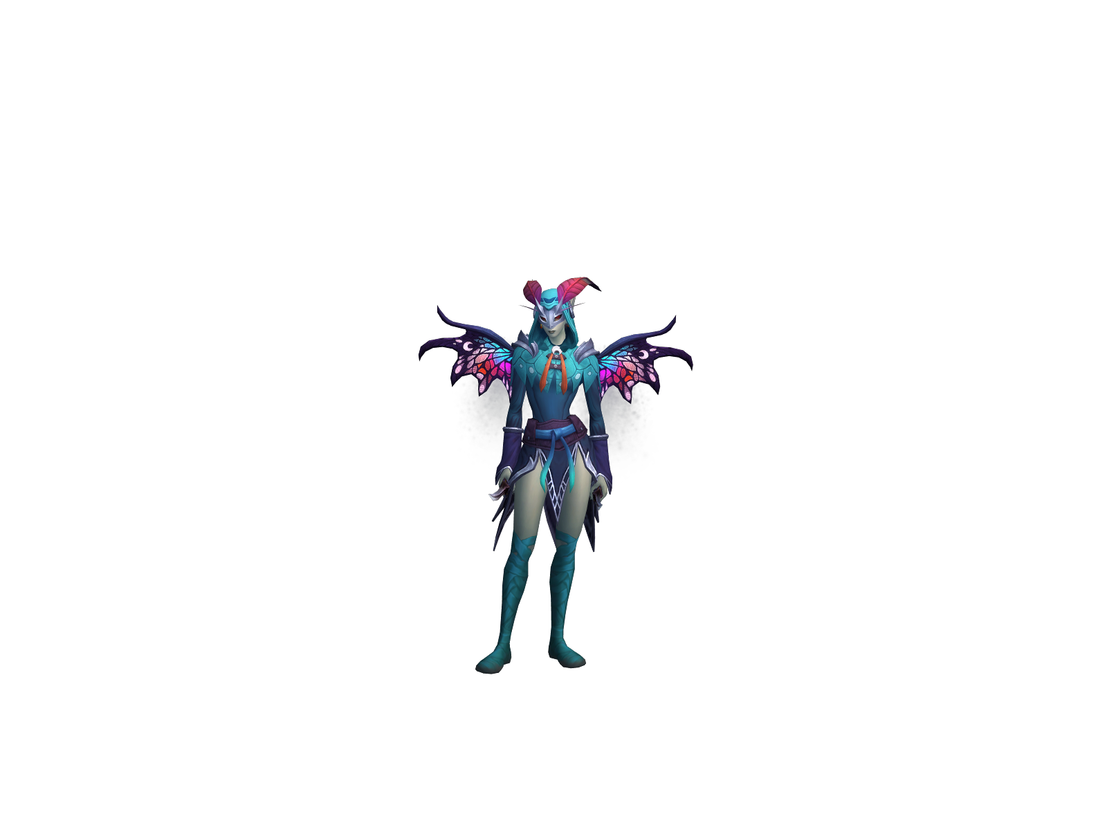 Sklounster 3D character render