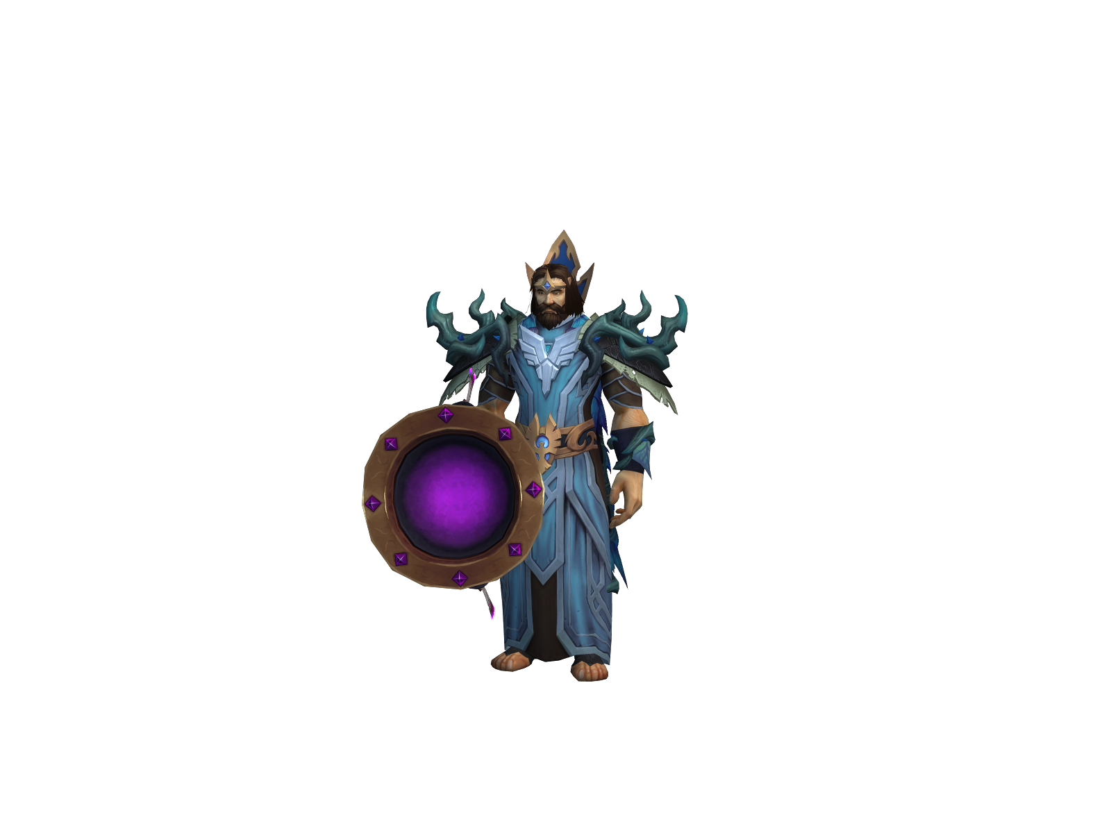 Thabringer 3D character render