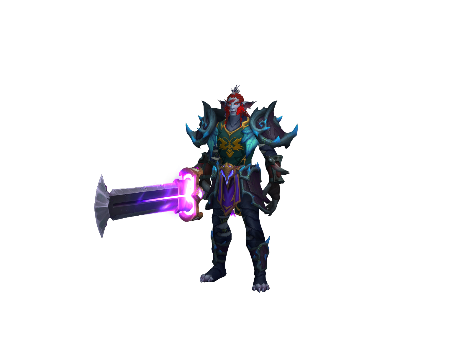 Thrones 3D character render