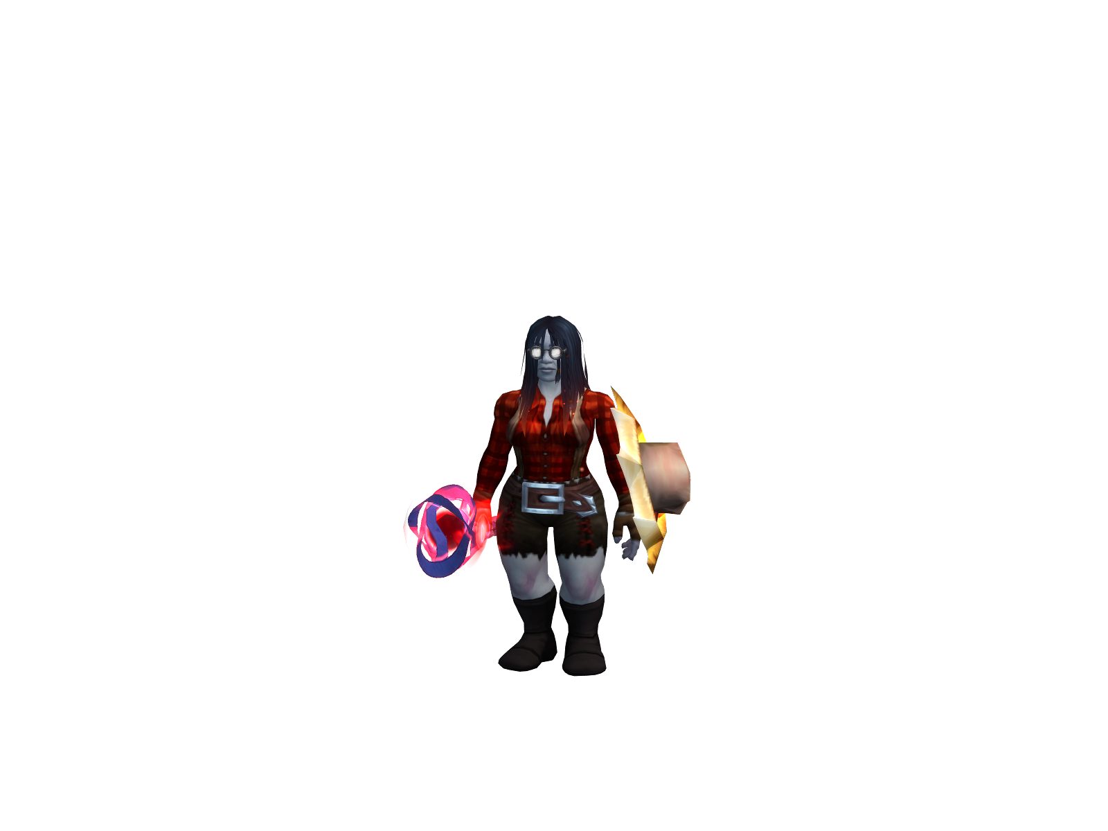 Hotwifer 3D character render