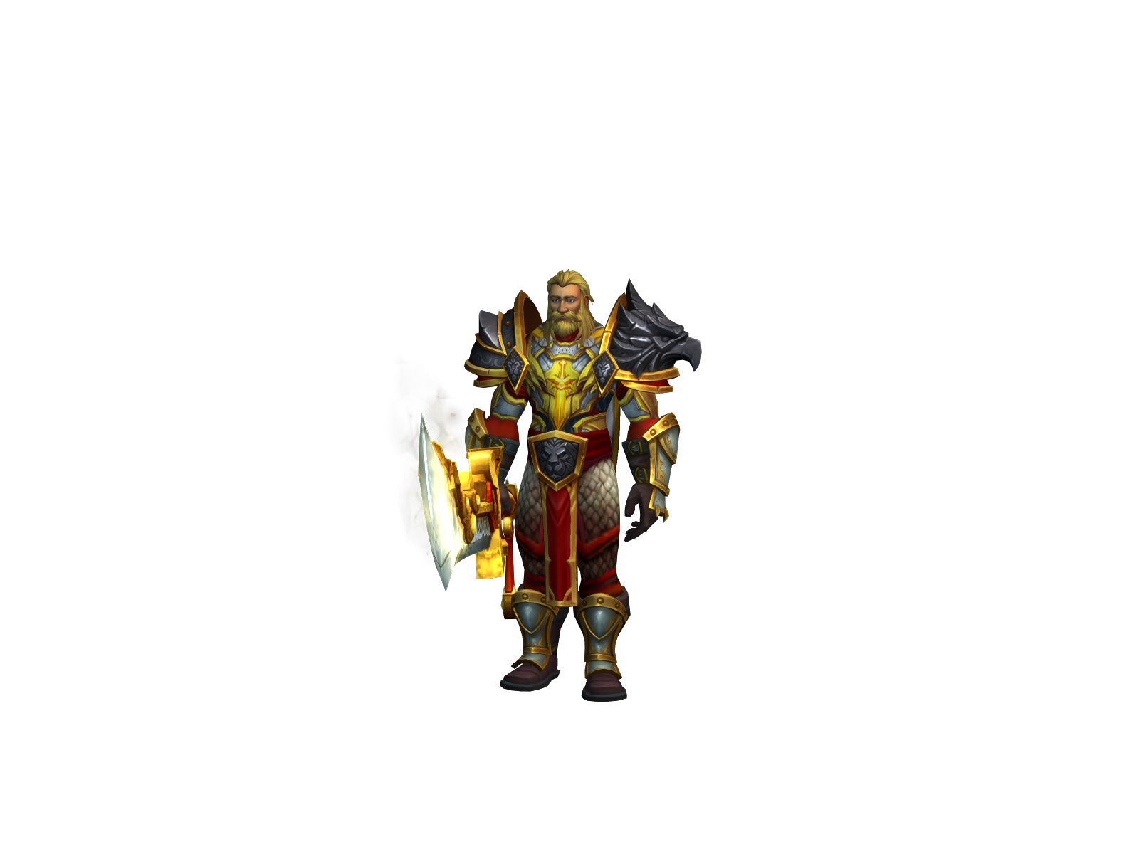 Jorahm 3D character render