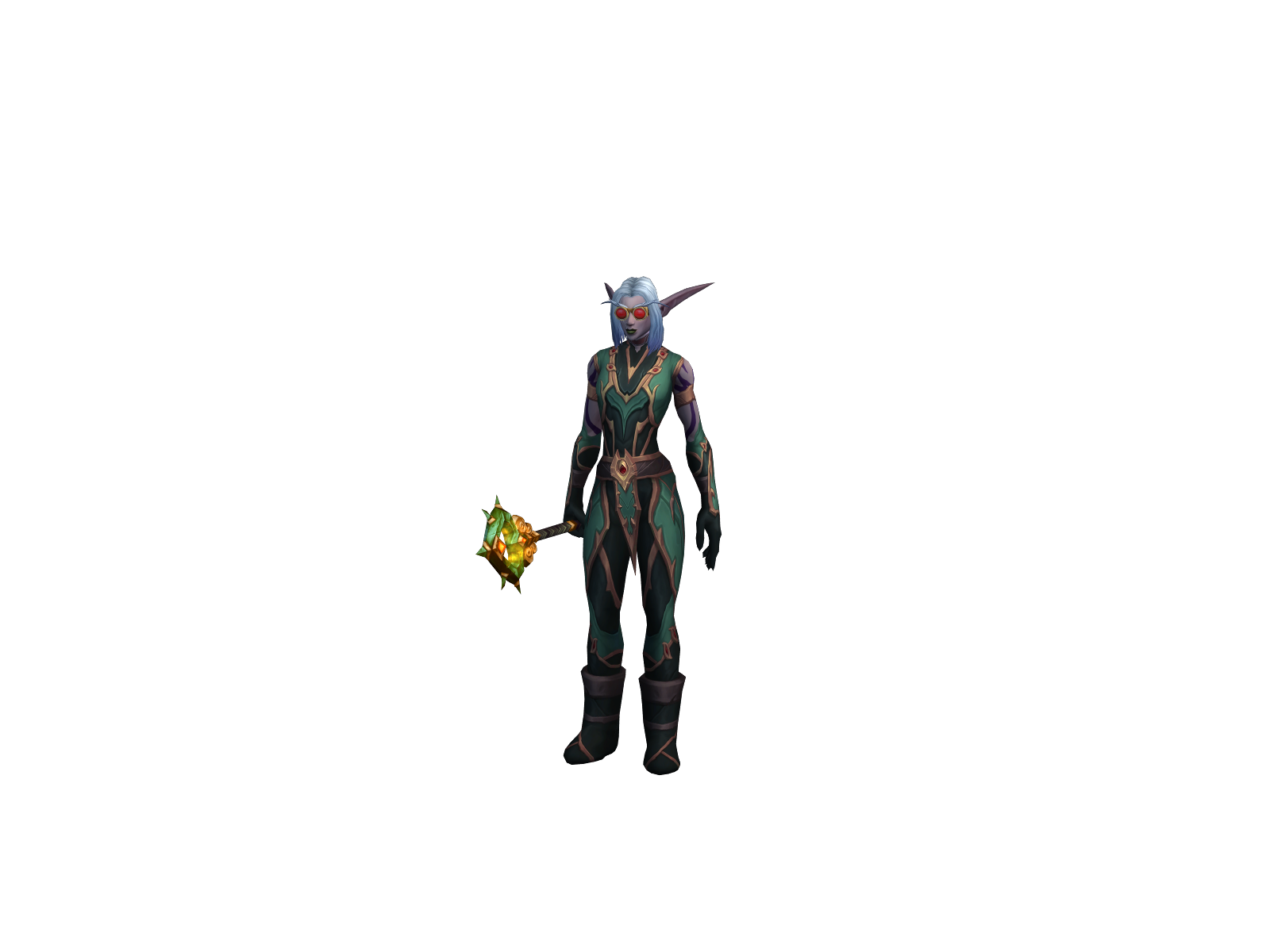 Codeblack 3D character render