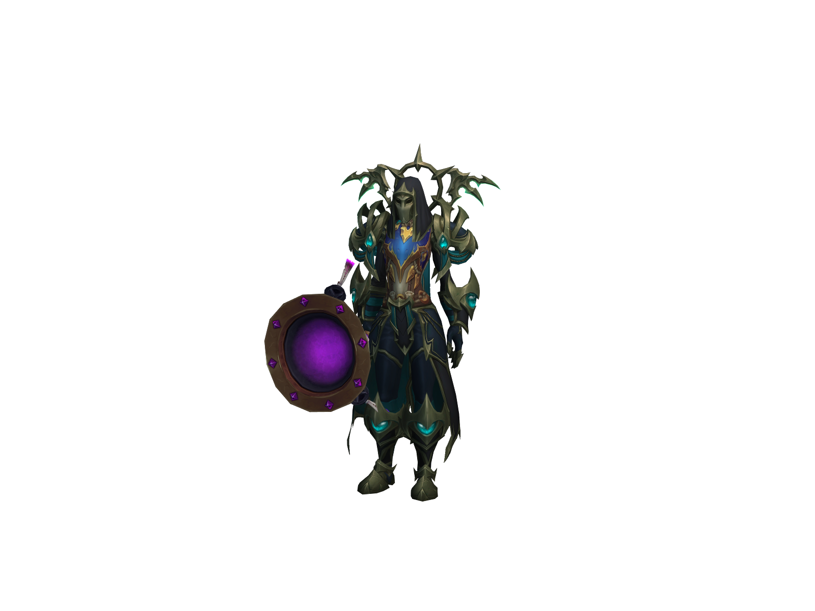 Shadowholic 3D character render
