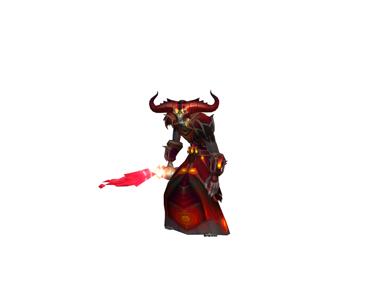 Unreademail 3D character render