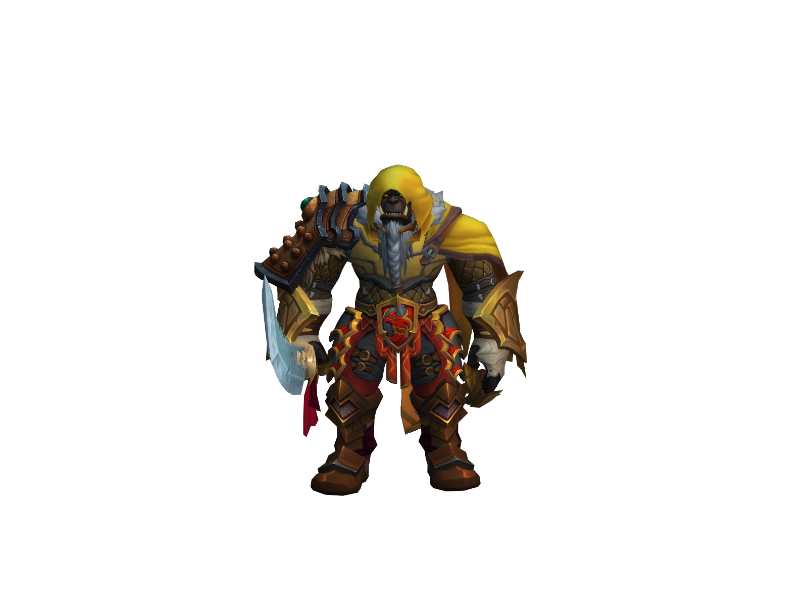 Warcode 3D character render