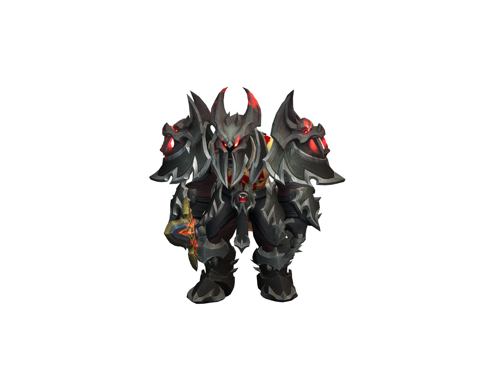 Deathshamble 3D character render