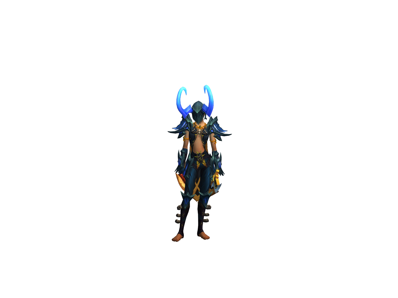 Ghostnaysh 3D character render