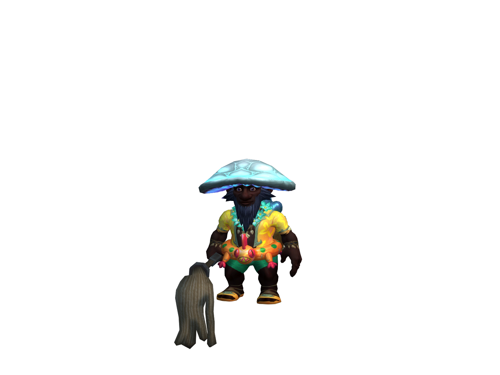 Cerealyogurt 3D character render