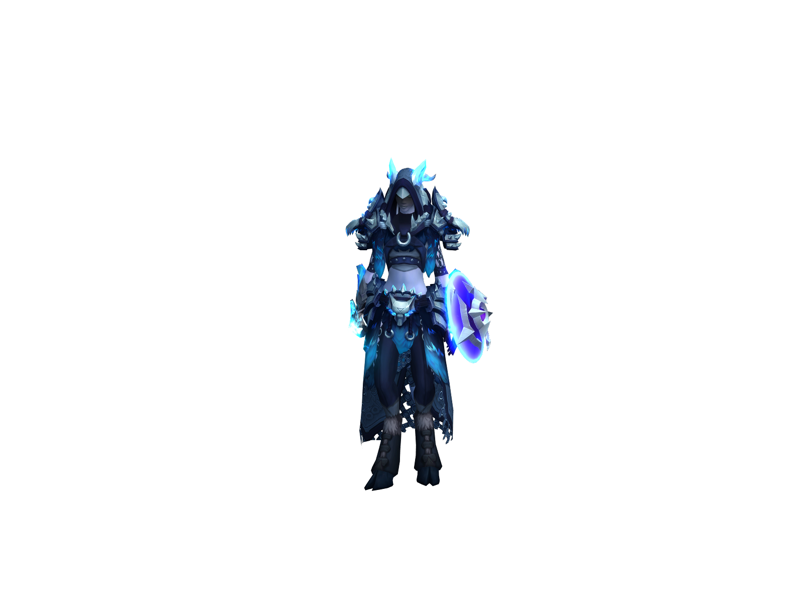 Etenralflora 3D character render
