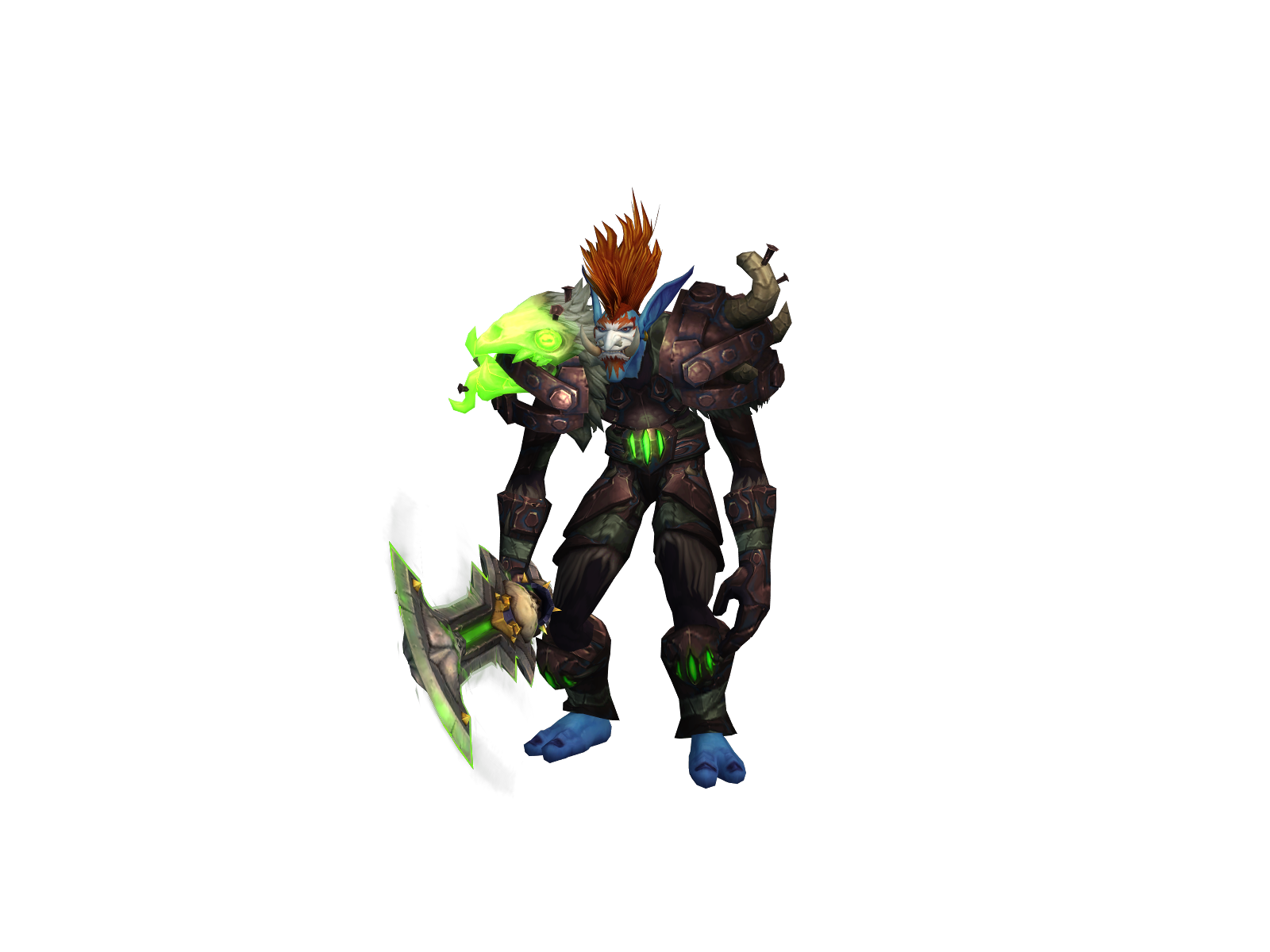 Cheekspliter 3D character render
