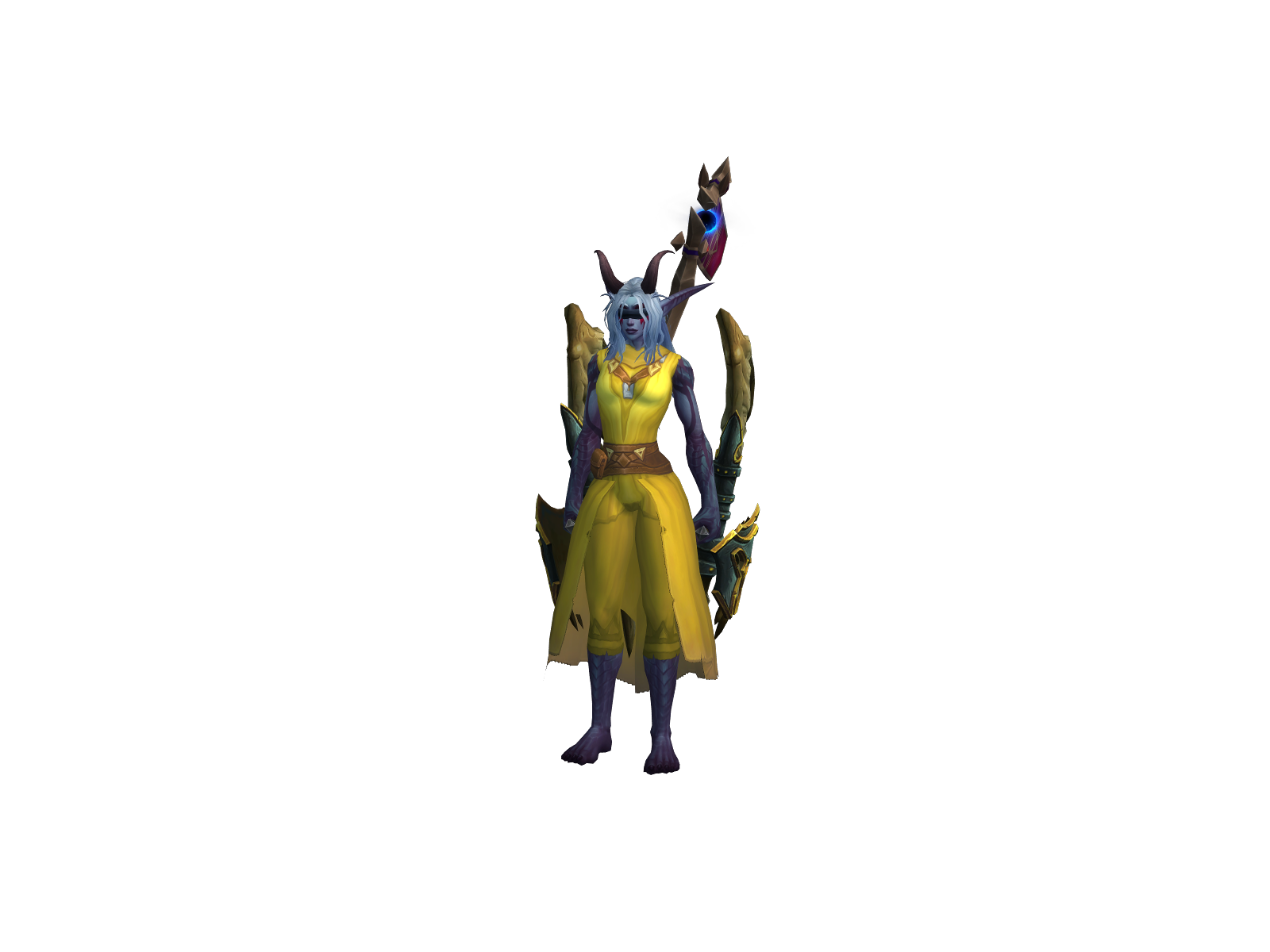 Kíwa 3D character render