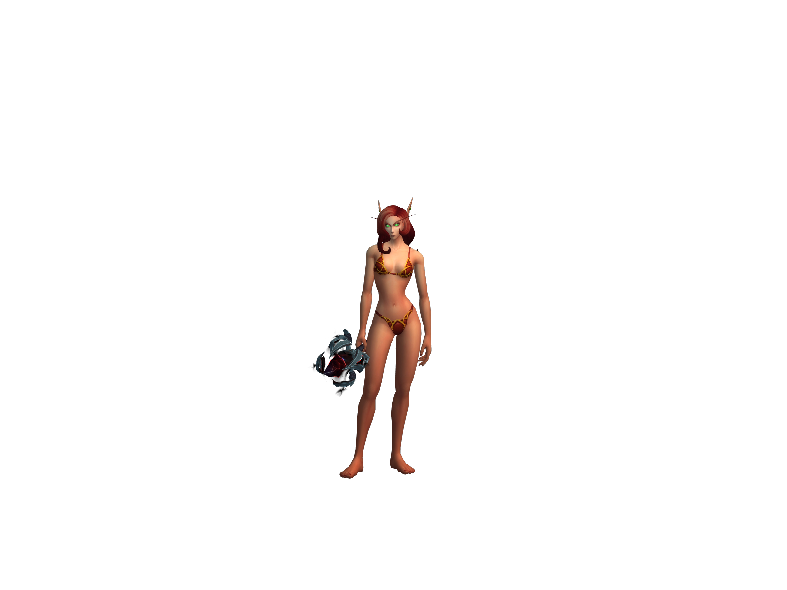 Gingerlinn 3D character render